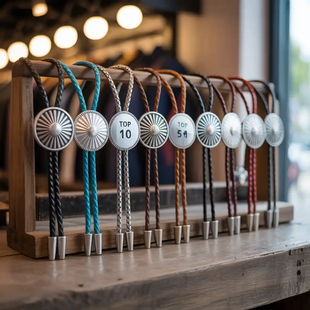 sweat resistant bolo ties