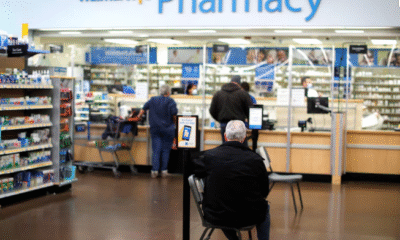 Walmart Pharmacy online RX refills dashboard